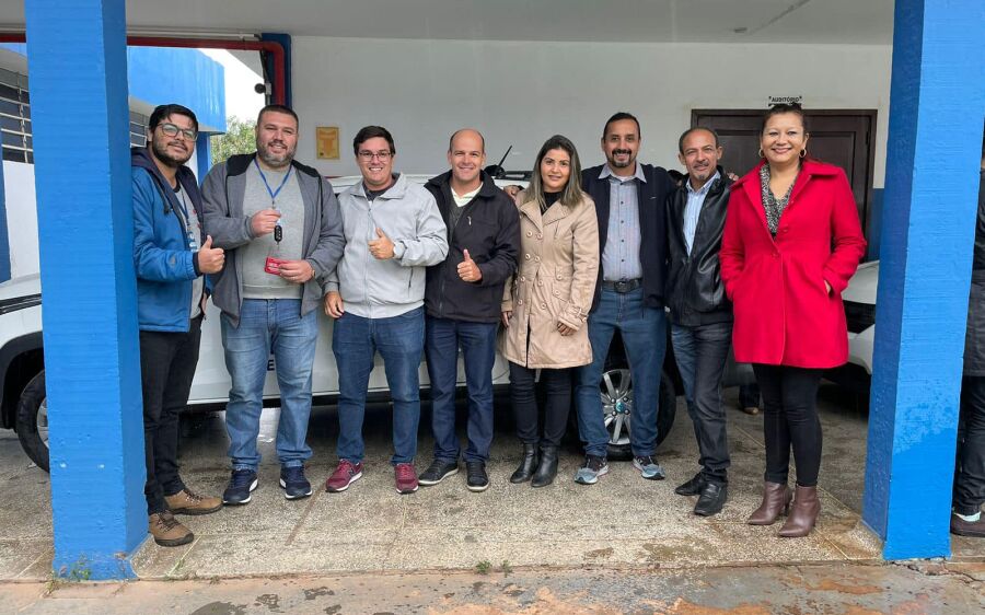 Vereadores de Rio Verde participaram da entrega de veículos para o Conselho Tutelar e Defesa Civil