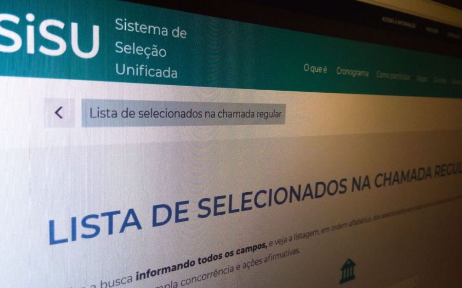 Inscrições para o Sisu do 2º semestre começam nesta segunda