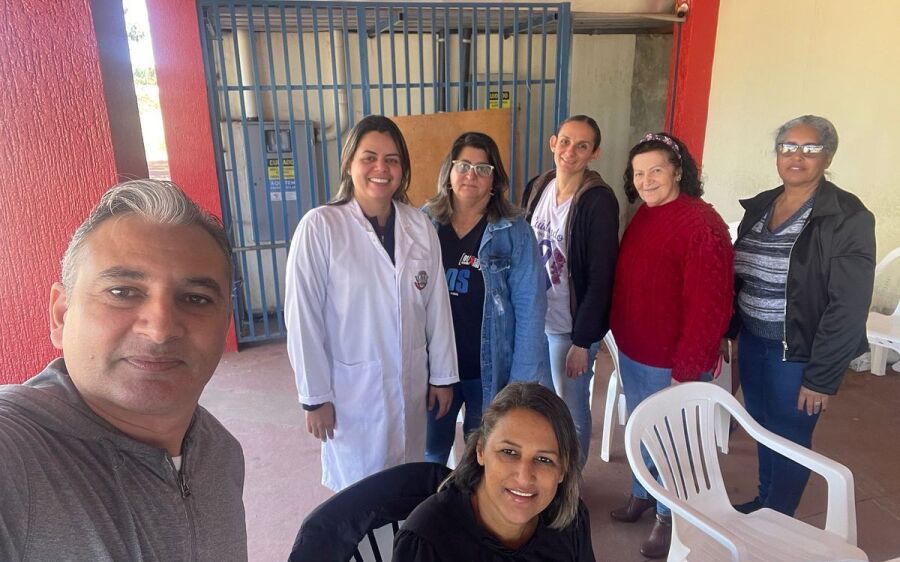 Secretaria Municipal de Saúde promove ação de saúde no  Supermercado Ponto Certo.