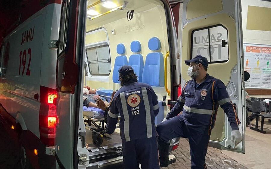 Homem é agredido com golpes de facão em Coxim