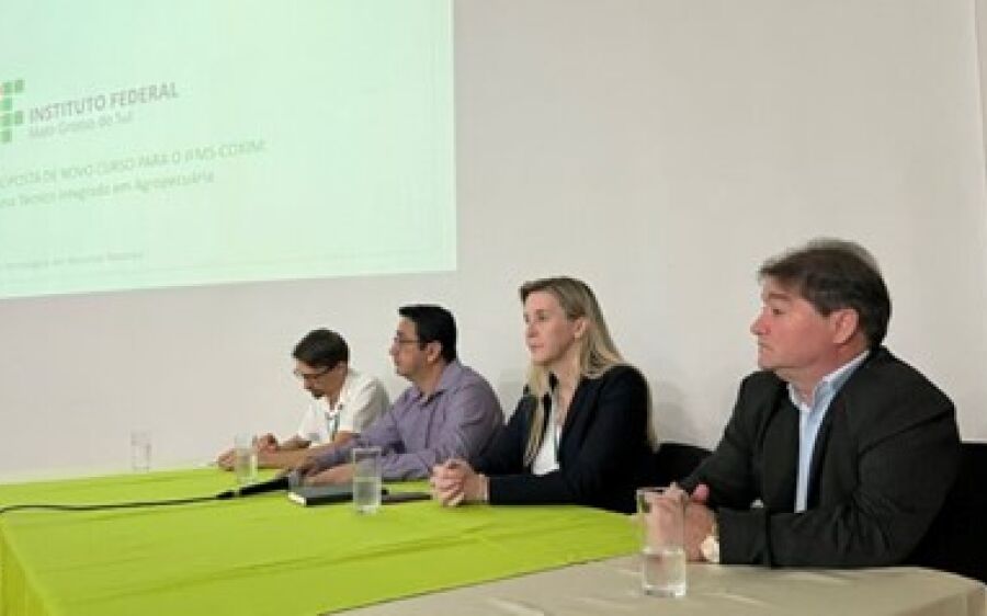 IFMS propõe implantar curso de Agropecuária em Coxim