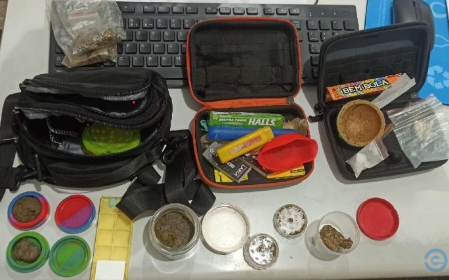 Quatro são presos portando drogas para consumo pessoal em Chapadão do Sul