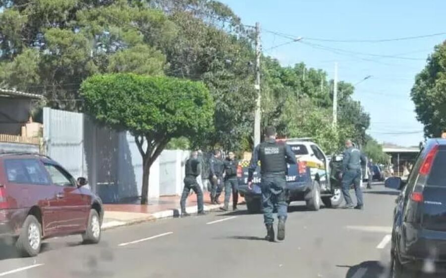 Suspeito de agredir idoso é baleado ao tentar fugir da polícia em Chapadão do Sul