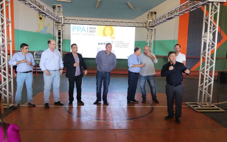 Prefeito Réus Fornari participa do Plano Plurianual do Governo Federal em Coxim
