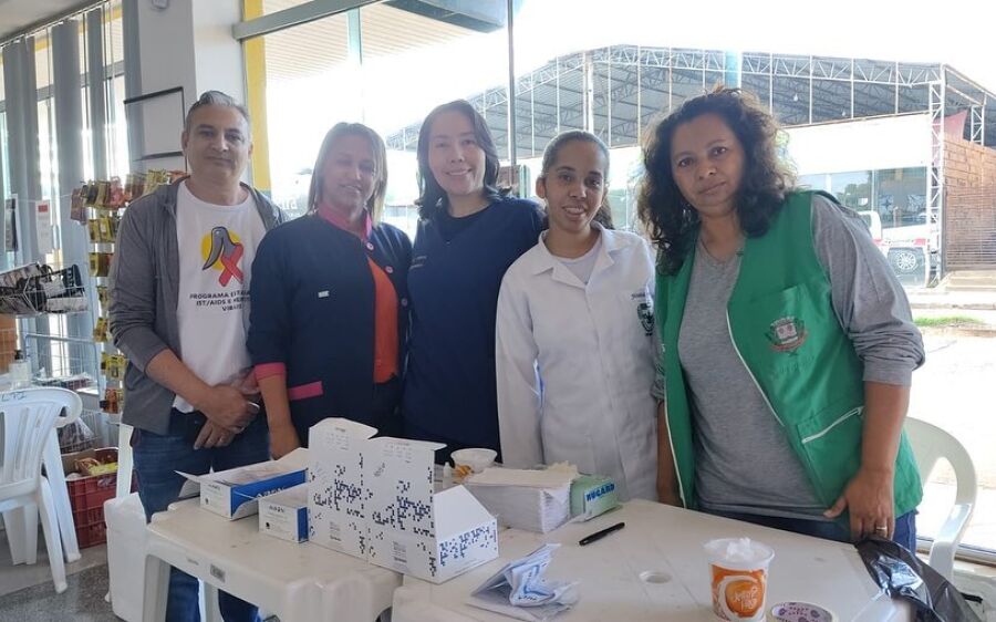 Secretaria promove ação de saúde em Supermercado de Rio Verde