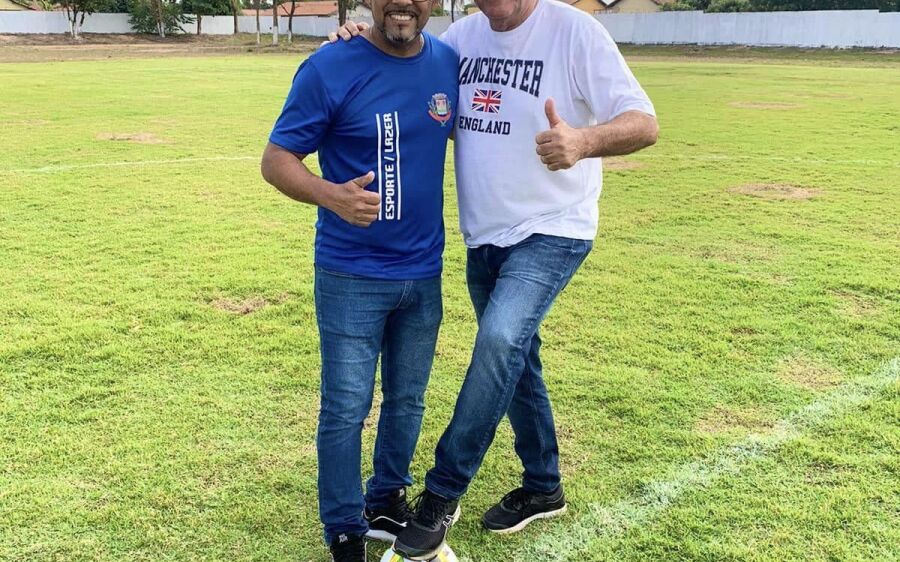 Prefeito Réus Fornari prestigia o primeiro campeonato  municipal de futebol de 2023