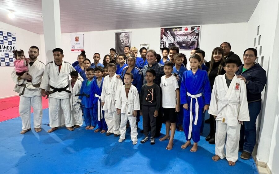 Coxim ganha novo Dojo de Judô no  bairro Piracema
