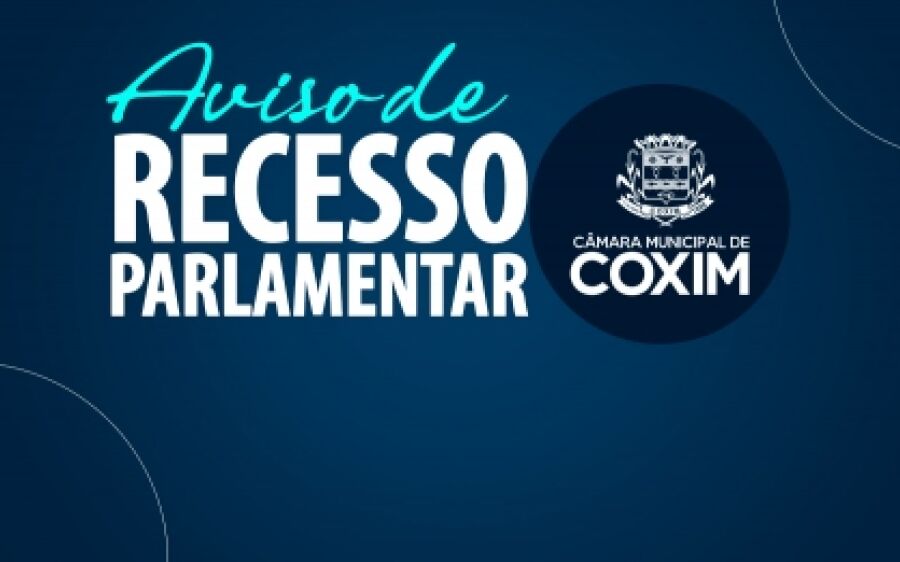 Mesa diretora da Câmara Municipal de  Coxim assina ato decretando recesso legislativo