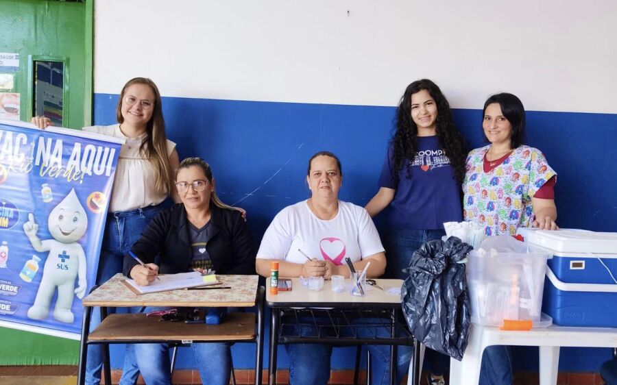 Coordenadoria de Imunização realiza  vacinação no Paço Municipal de Rio Verde