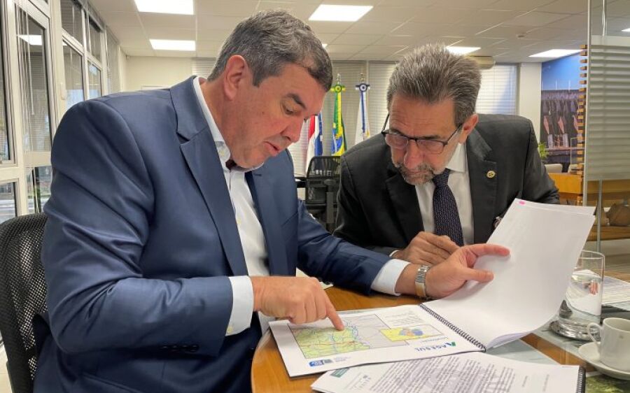 Itaipu amplia atuação em MS  e governador discute novas  parcerias e investimentos