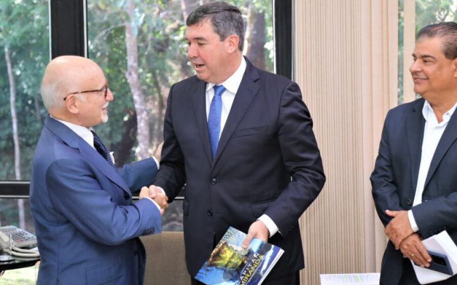 Embaixador do Uruguai  visita MS e reconhece  modelo de desenvolvimento  econômico e sustentável