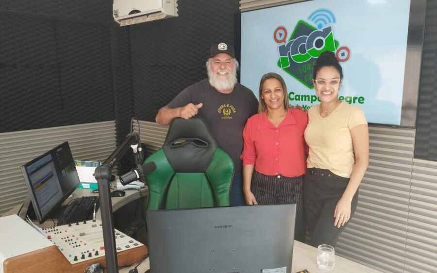 Coordenadoras da Secretaria de Saúde apresentam a campanha ´Julho Amarelo´na Rádio Campo Alegre