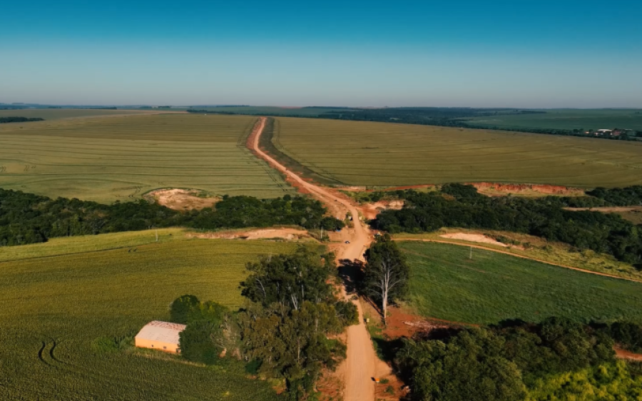 Pavimentação da MS-245 fortalece integração de  Bandeirantes com Camapuã e Ribas do Rio Pardo