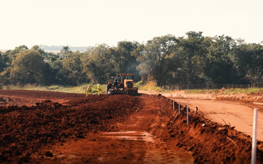Pavimentação da MS-245 fortalece integração de Bandeirantes com Camapuã e Ribas do Rio Pardo