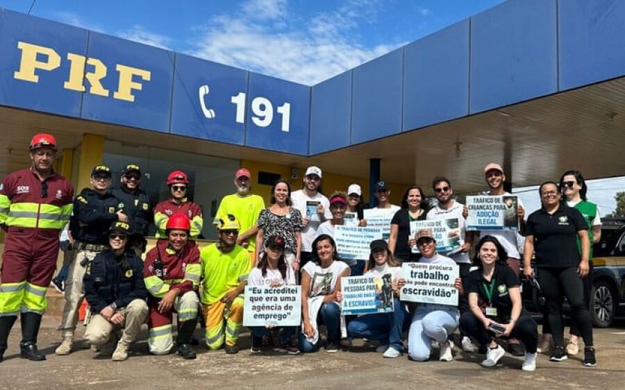 PRF participa de Campanha de Enfrentamento ao Tráfico de Pessoas