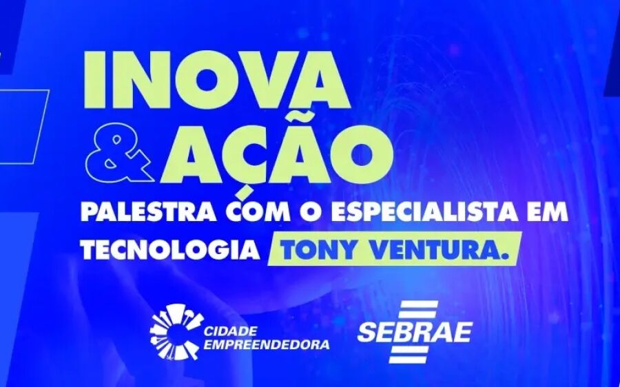 Sebrae e Prefeitura de Coxim  realizam palestra gratuita para  empreendedores com Tony Ventura