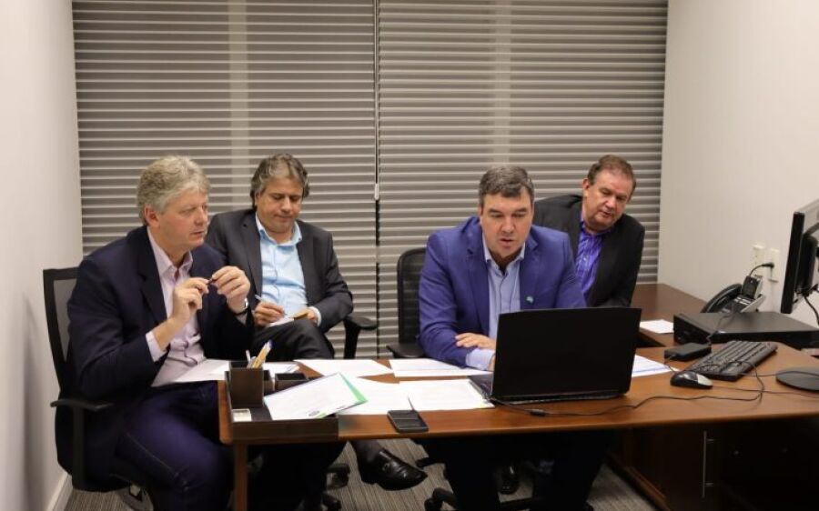 Governo do Estado discute projetos prioritários para MS em reunião com equipe da Presidência da Repú