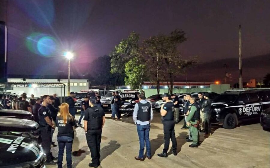 Casal é preso durante operação contra o PCC de assassinatos em Campo Grande