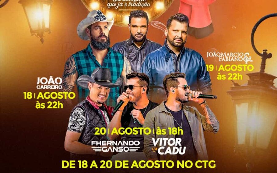 Falta uma semana para o início da 27ª Edição da Festa do Leitão no Rolete em São Gabriel do Oeste