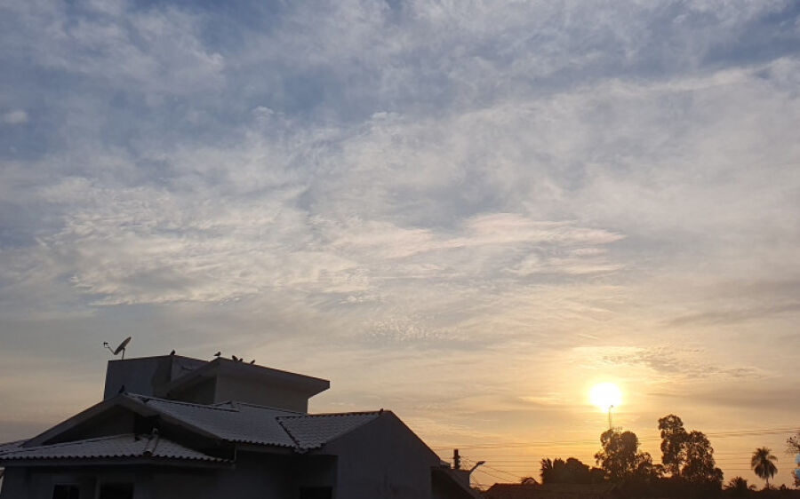 Tempo estável predomina hoje; MS deve ter frio de 12ºC nos próximos dias
