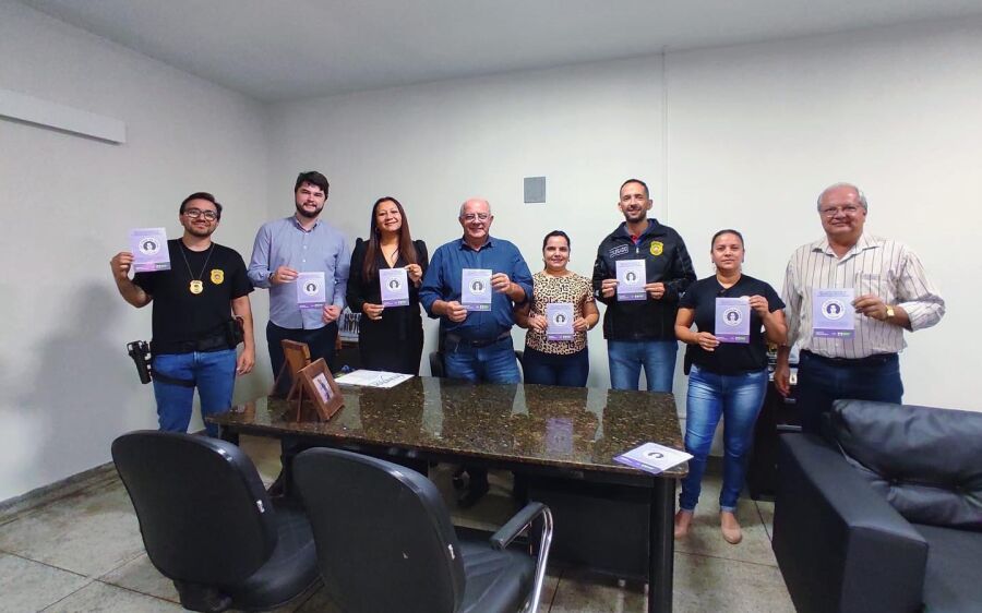 Prefeito Réus Fornari se reúne com Delegado da Polícia Civil de Rio Verde para discutir a campanha A