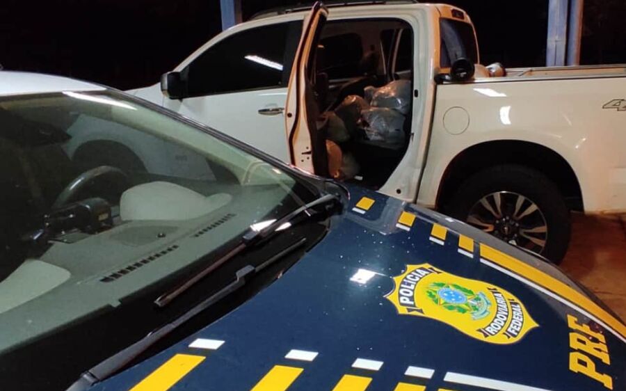 Carga de cabelo é apreendido na BR-419, em Anastácio