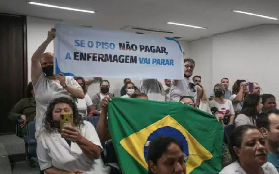 MS recebe R$ 26,7 milhões em conta para pagamento do piso da enfermagem