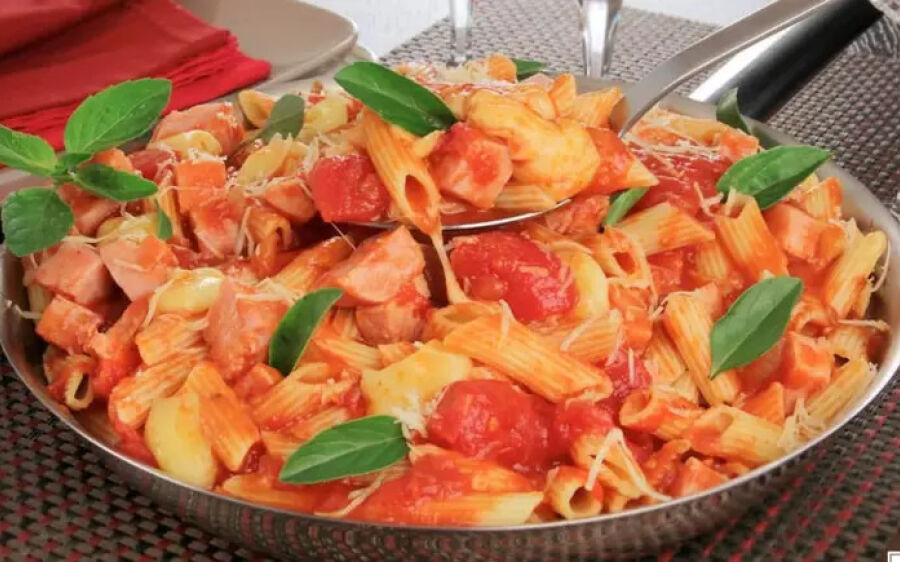 Macarronada de frigideira