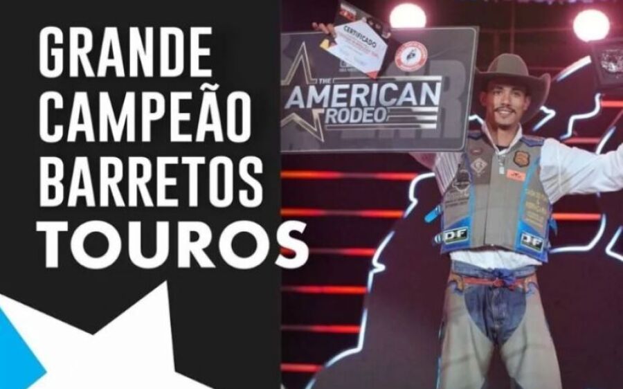 Peão de MS conquista o Rodeio Internacional na Festa do Peão de Barretos
