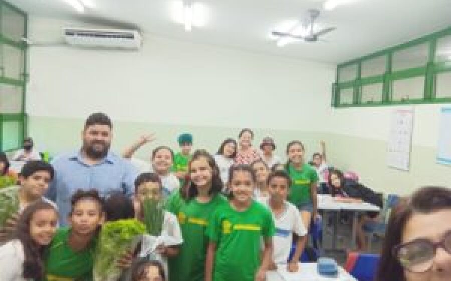 Recicla Verdinho: um projeto que incentiva a educação ambiental e a alimentação saudável nas escolas