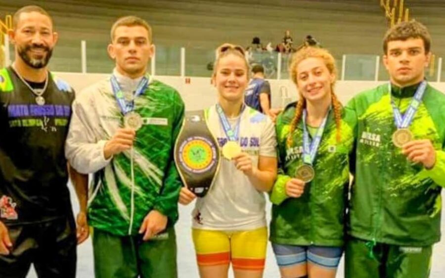 MS vai ao pódio com todos os atletas no Campeonato Brasileiro de Wrestling