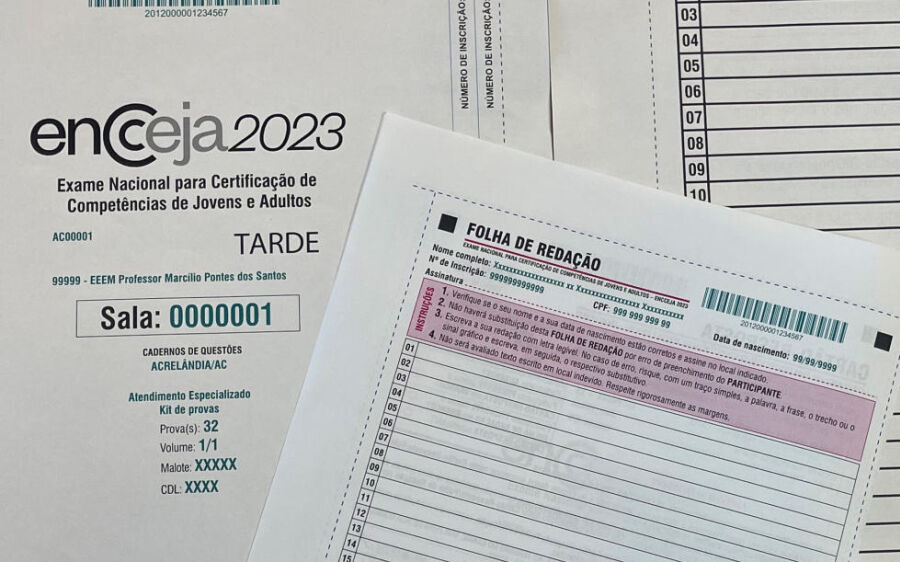 Pedidos de reaplicação do Encceja devem ser feitos até sexta-feira