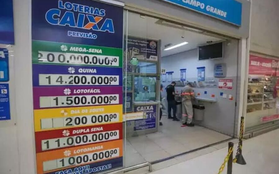 Com apostas de Coxim e Bandeirantes na lista, 69 apostadores de MS faturam quadra de R$ 946 na Mega