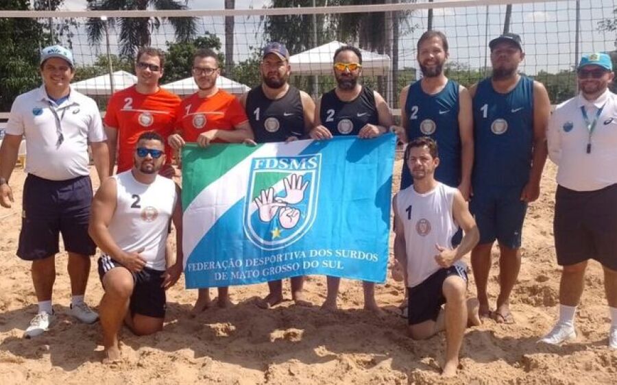 Coxim faz história com 1° Festival de Praia e o 1° Campeonato Estadual de Vôlei de Praia para Surdos