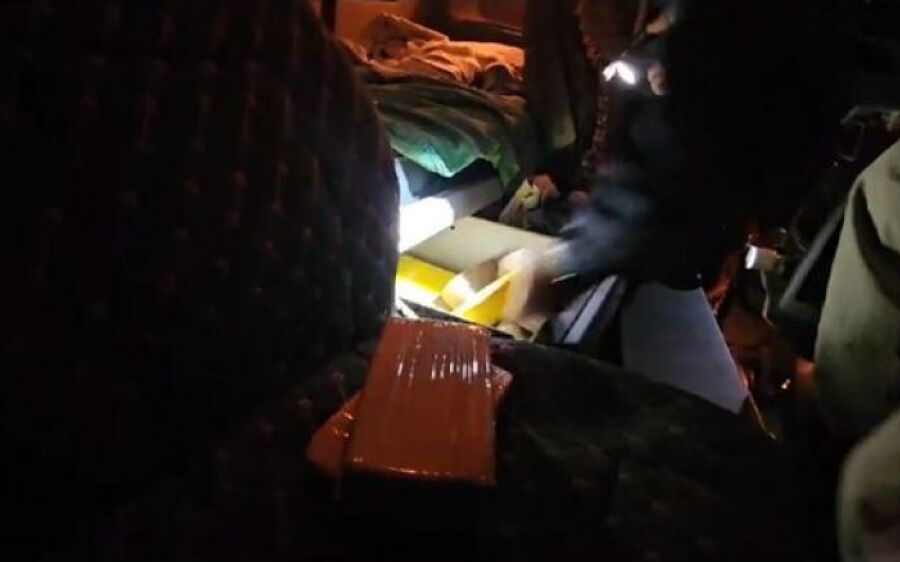 Motorista esconde 47 Kg de cocaína em caminhão de gás em MS