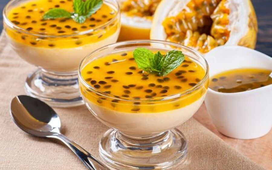 Mousse de maracujá