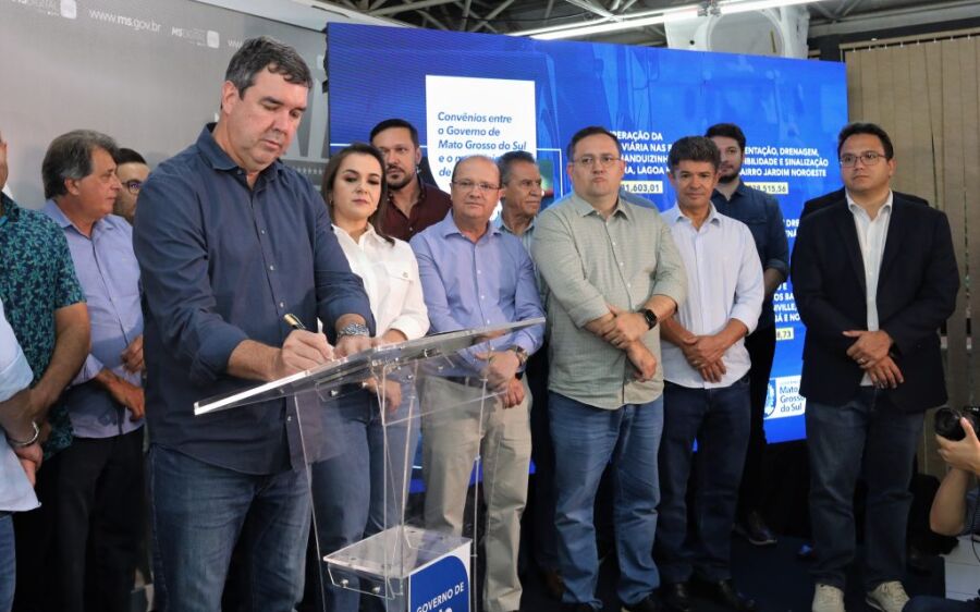 Governo de MS assegura obras de infraestrutra para Capital que somam investimentos de R$ 146 milhões