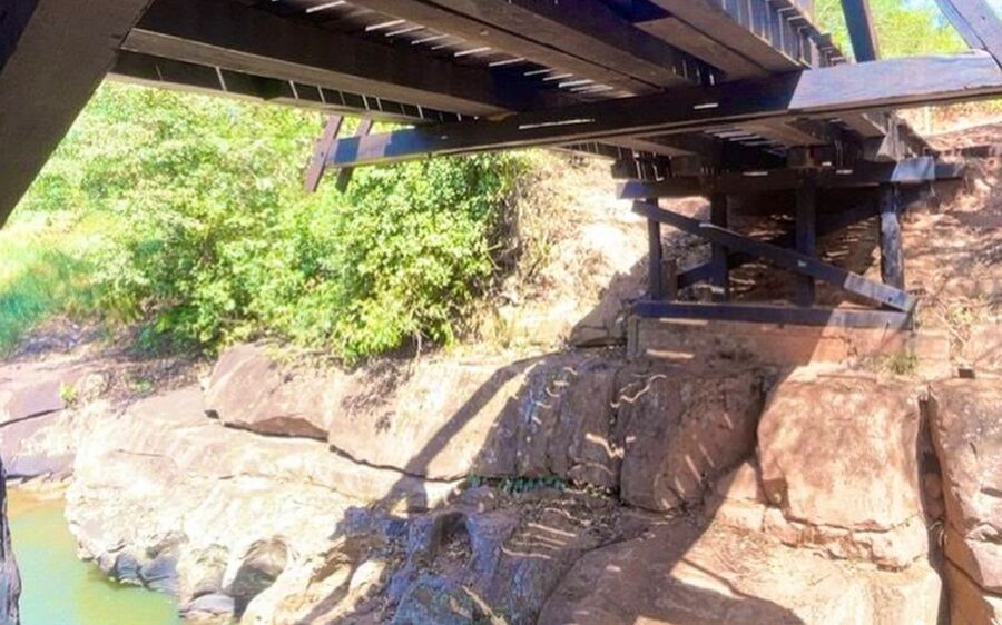 Prefeitura conclui reforma e manutenção da Ponte sobre o Rio Taquari-Mirim em Rio Verde