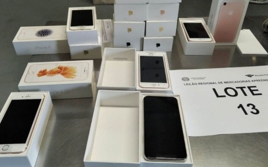 Receita Federal realizará leilão de notebooks, smartphones e até veículos