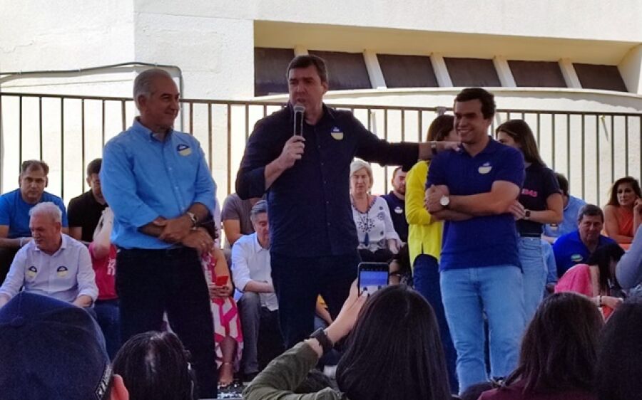 Riedel destaca convenção e diz a Beto: Sonhamos juntos