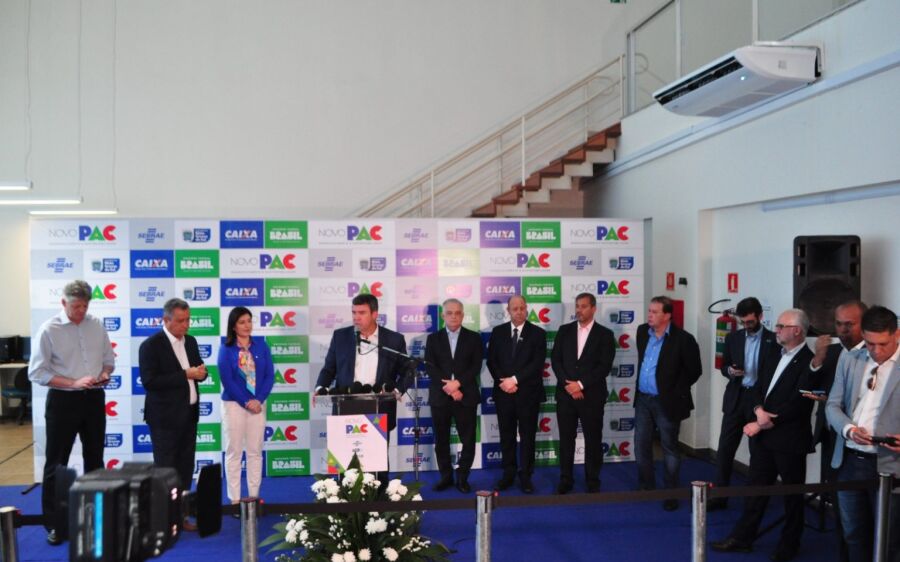 MS recebe o lançamento do Novo PAC do Governo Federal, Coxim não foi contemplada