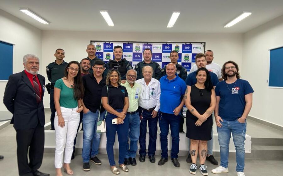 Polícia Militar promove Café  com a imprensa em coxim 
