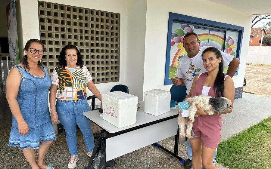 Prefeitura realiza Campanha de Vacinação Antirrábica 2023.