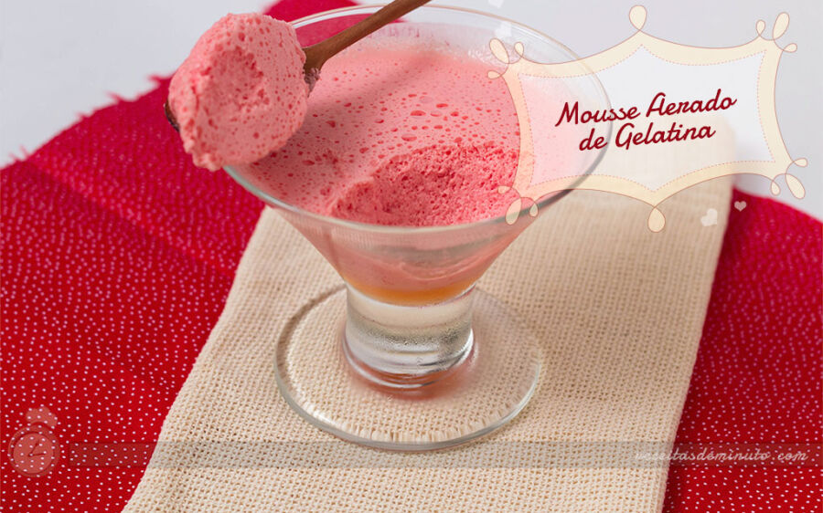 Mousse Cremoso de Gelatina