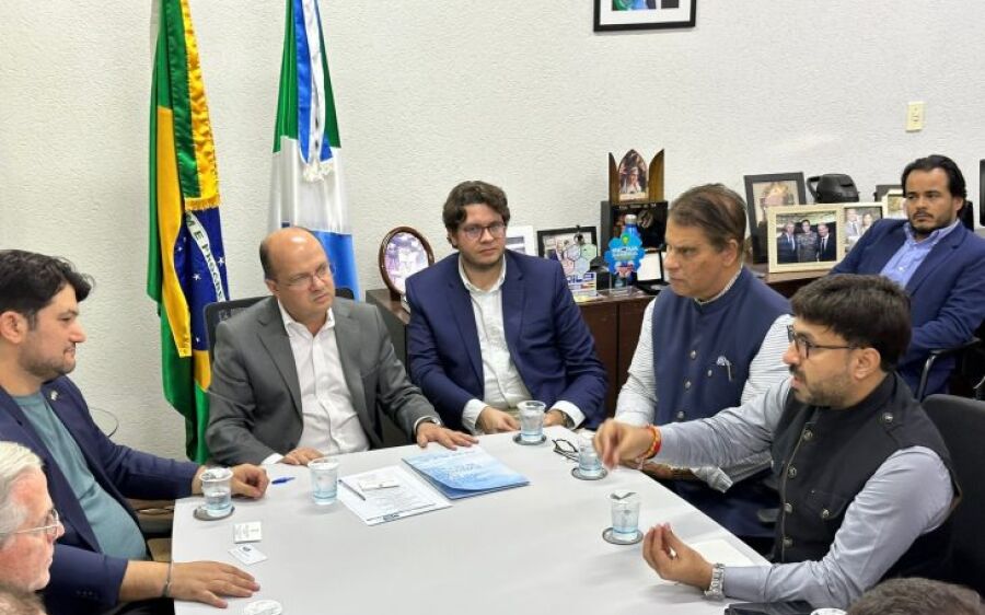Governo recebe delegação e dá continuidade às tratativas de parceria com a Índia