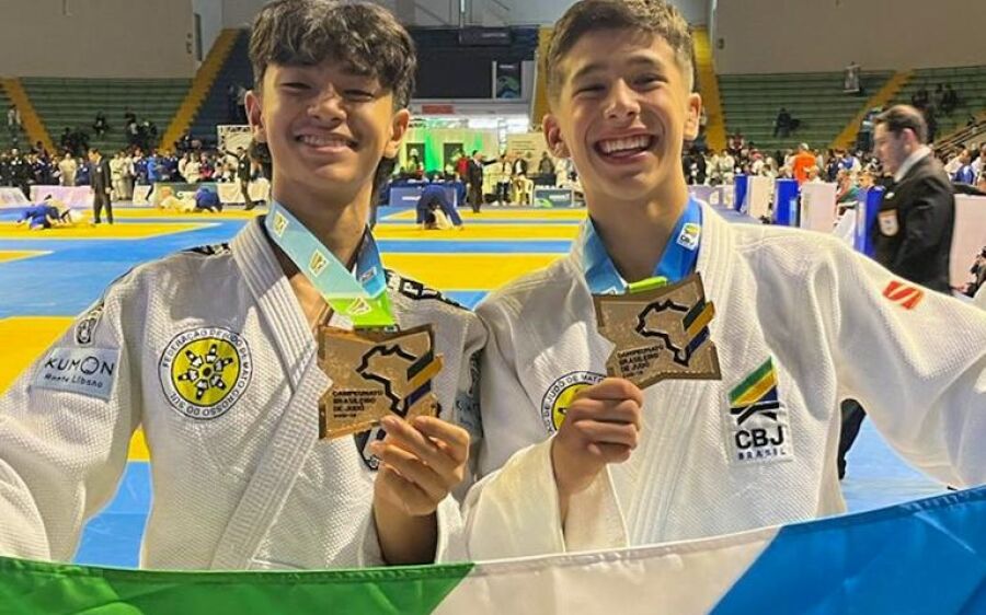 MS conquista nove medalhas no Campeonato Brasileiro Sub-13 e Sub-15 de Judô