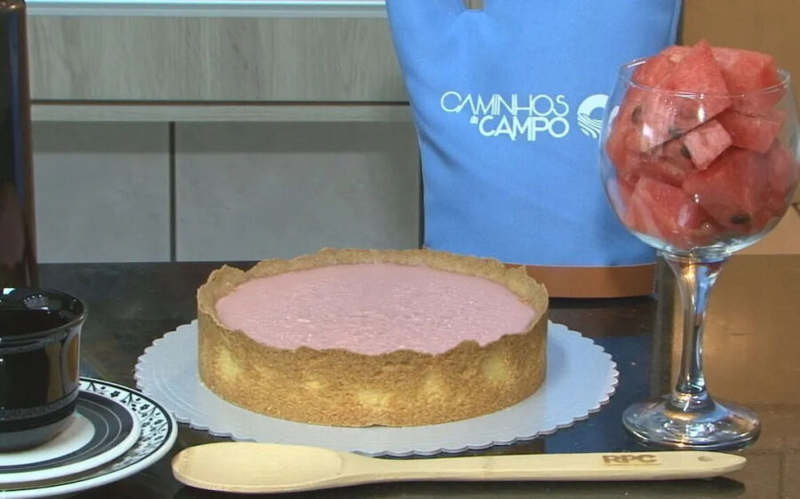 Torta mousse de Melancia