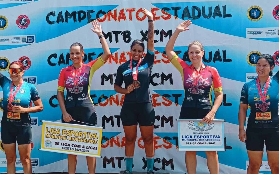 Loucos por Bike de São Gabriel brilha na etapa estadual de Mountainbike em Rochedinho