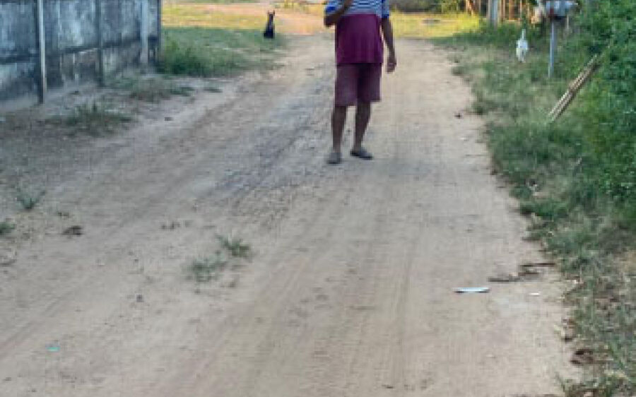Vereador Ângelo Gari comemora pavimentação no Vila da Barra
