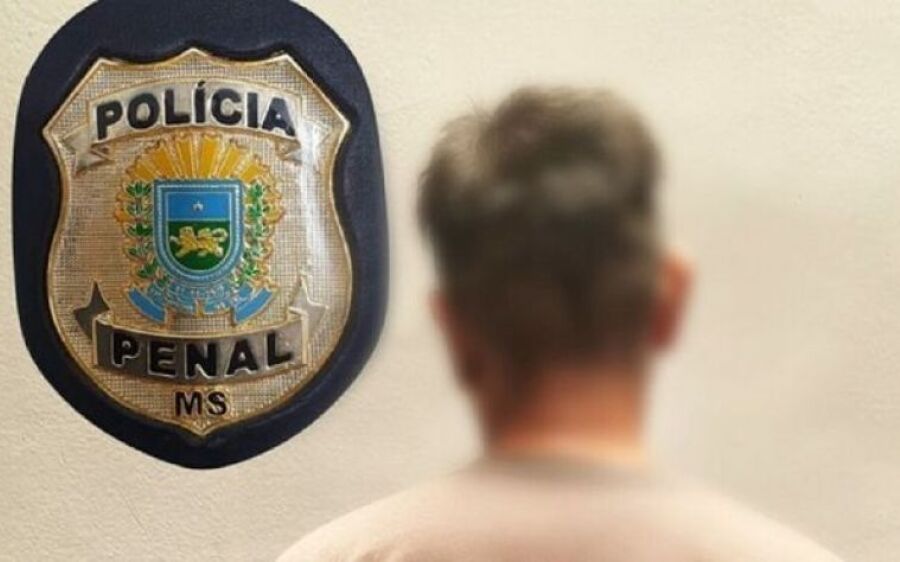 Polícia Penal pende traficante foragido, mas bem tranquilo em rua de Corumbá